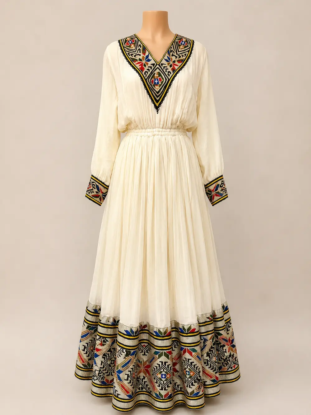 Traditional Ethiopian Habesha Kemis - Clothing at Mama Africa Store, Kitchener