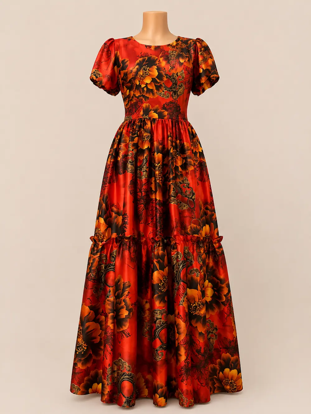 Chiffon Maxi Dress - Clothing at Mama Africa Store, Kitchener
